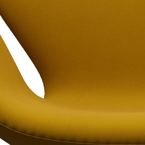 Fritz Hansen Swan Lounge Chair, Silver Grey/Comfort Yellow (62004)