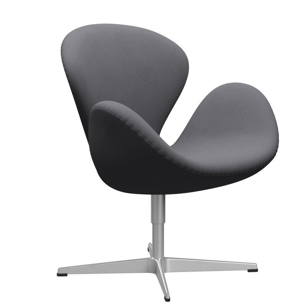Fritz Hansen Swan Lounge Chair, Silver Grey/Comfort Grey (01012)