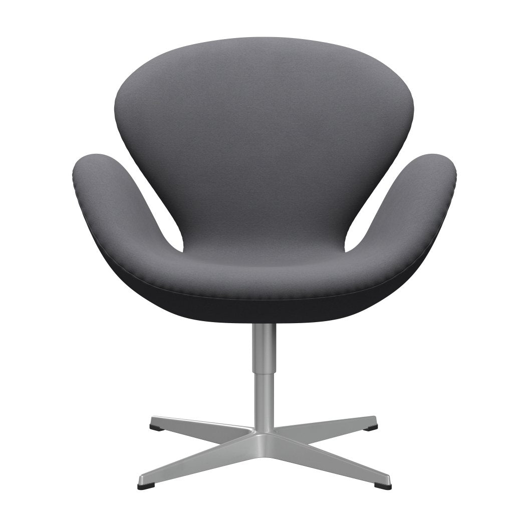Fritz Hansen Swan Lounge Chair, Silver Grey/Comfort Grey (01012)