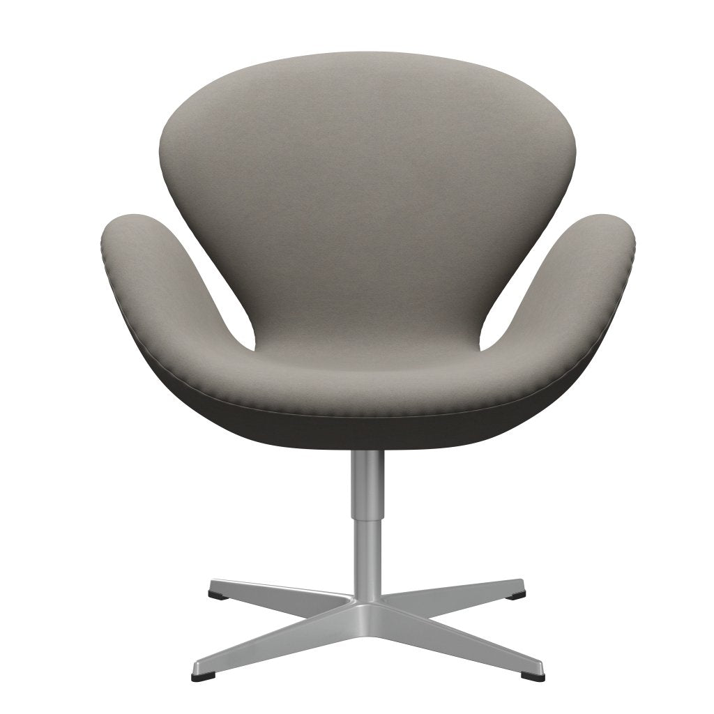 Fritz Hansen Swan Lounge Chair, Silver Grey/Comfort Grey (60003)