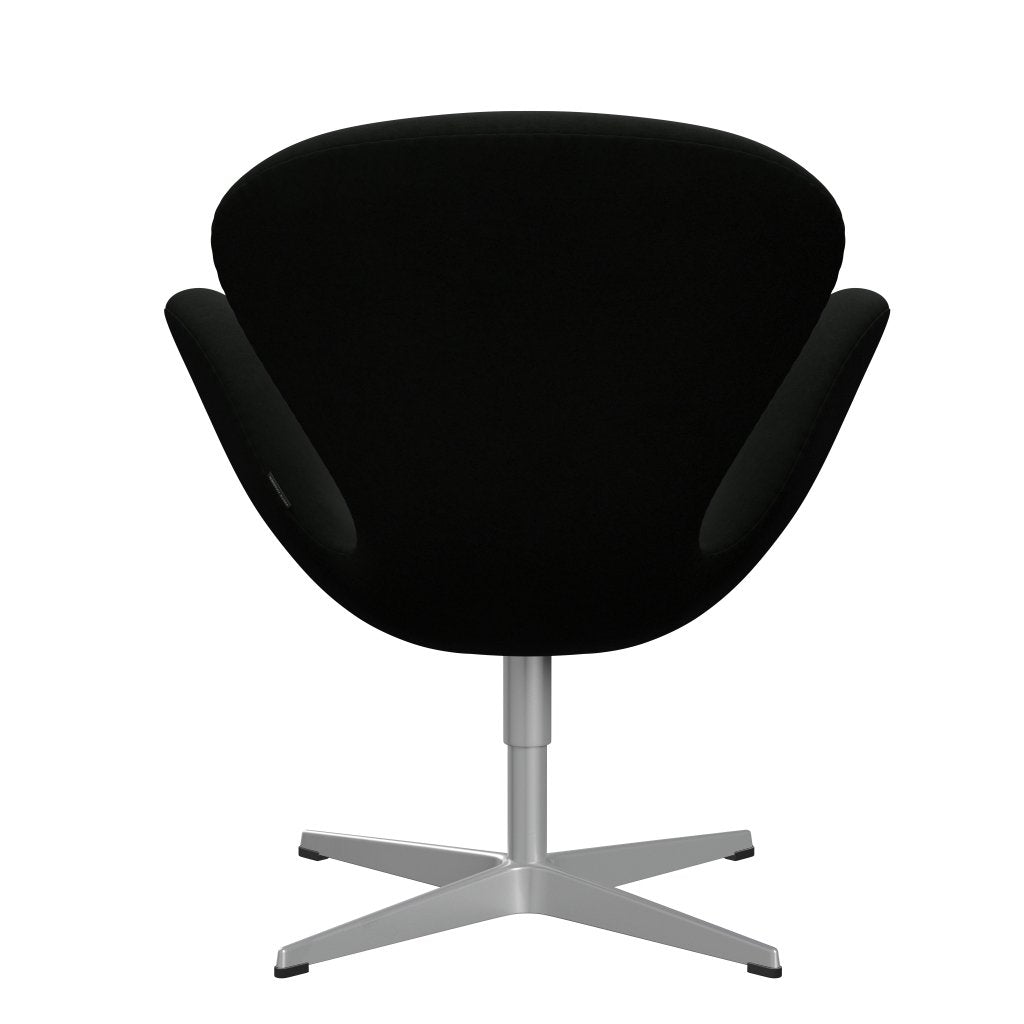Fritz Hansen Swan Lounge Chair, Silver Grey/Comfort Black (60009)