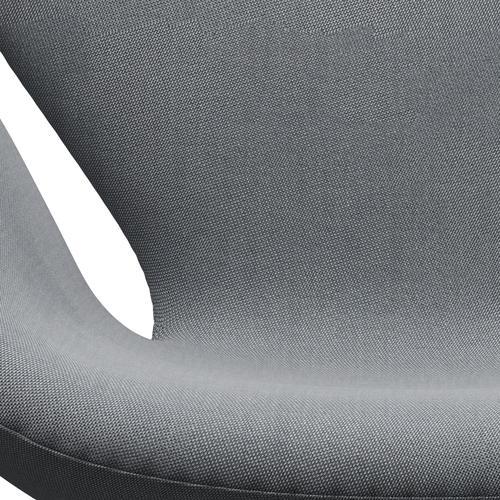 Fritz Hansen Swan Lounge Chair, Silver Grey/Rime Grey/White