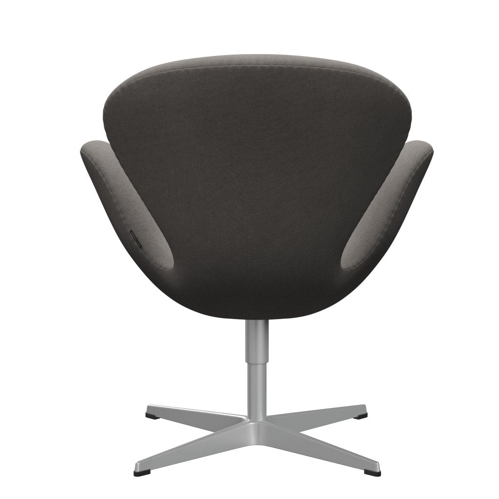 Fritz Hansen Swan Lounge Chair, Silver Grey/Steelcut Medium Grey