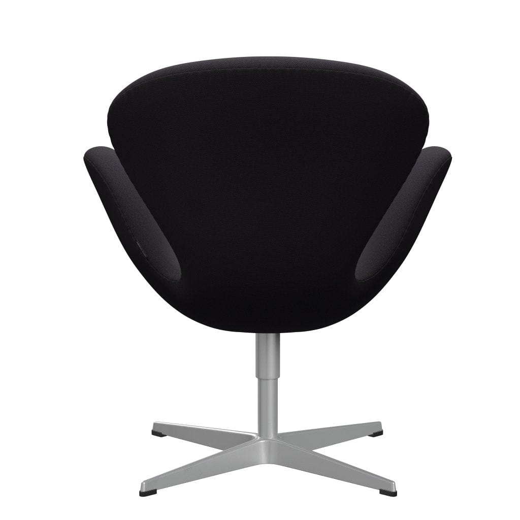 Fritz Hansen Swan Lounge Chair, Silver Grey/Steelcut Violet Dark