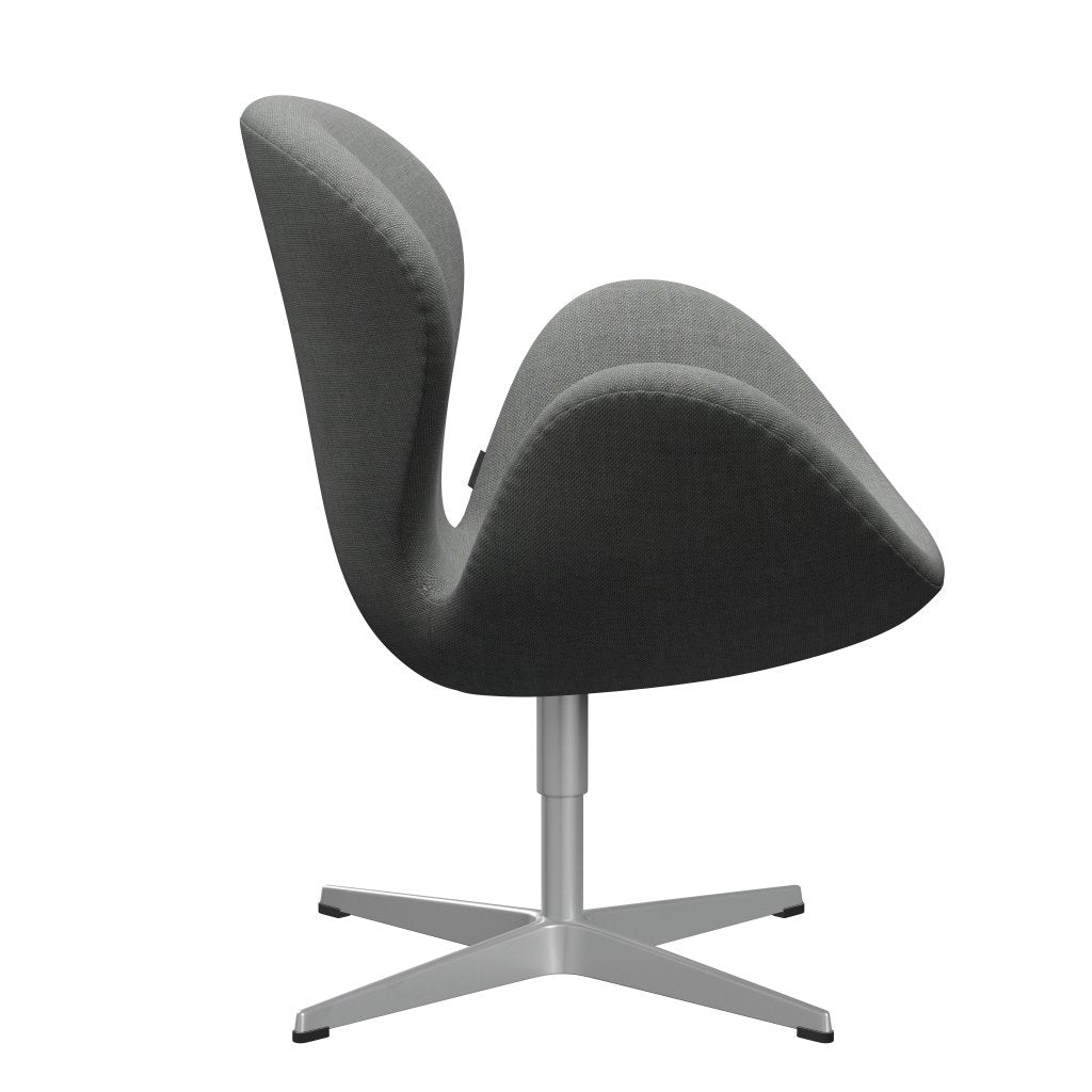 Fritz Hansen Swan Lounge Chair, Silver Grey/Sunniva Grey