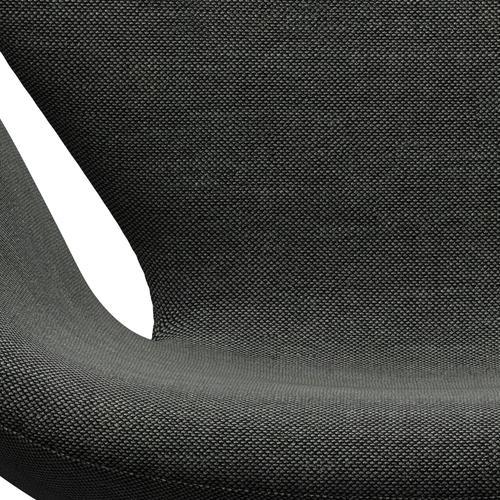 Fritz Hansen Swan Lounge Chair, Silver Grey/Sunniva Light Grey/Dark Grey