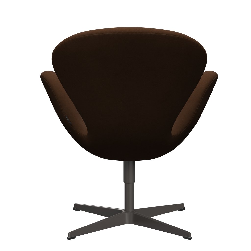 Fritz Hansen Swan Lounge Chair, Warm Graphite/Comfort Beige (00010)