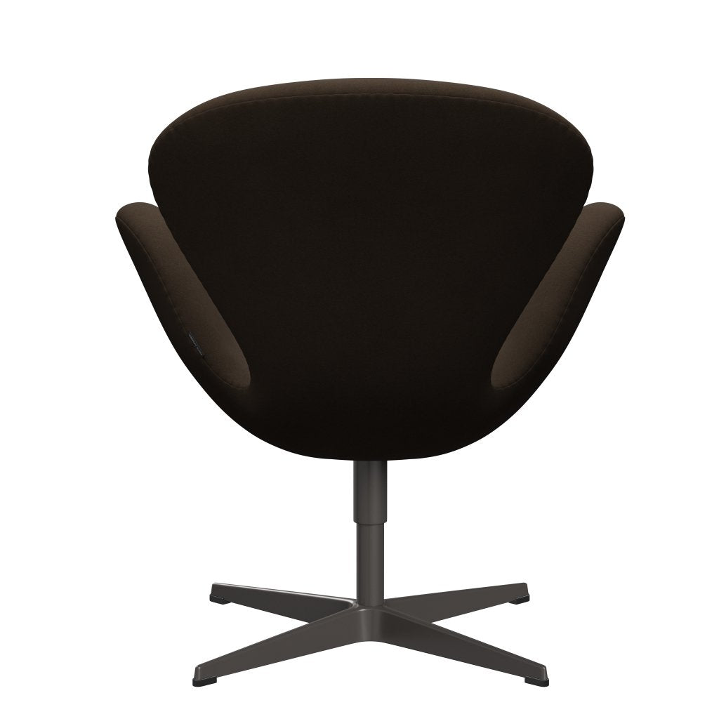 Fritz Hansen Swan Lounge Chair, Warm Graphite/Comfort Beige/Sand