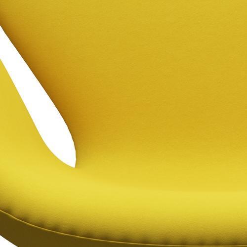 Fritz Hansen Swan Lounge Chair, Warm Graphite/Comfort Yellow (62003)