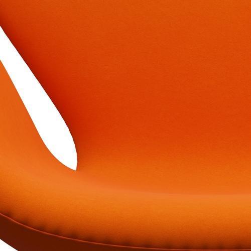 Fritz Hansen Swan Lounge Chair, Warm Graphite/Comfort Yellow/Orange