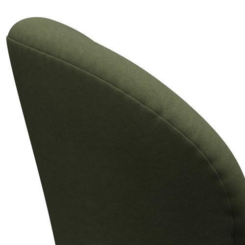 Fritz Hansen Swan Lounge Chair, Warm Graphite/Comfort Green/Grey