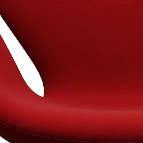 Fritz Hansen Swan Lounge Chair, Warm Graphite/Comfort Red (01414)