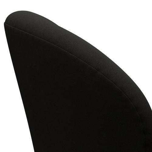 Fritz Hansen Swan Lounge Chair, Warm Graphite/Comfort Black (61013)