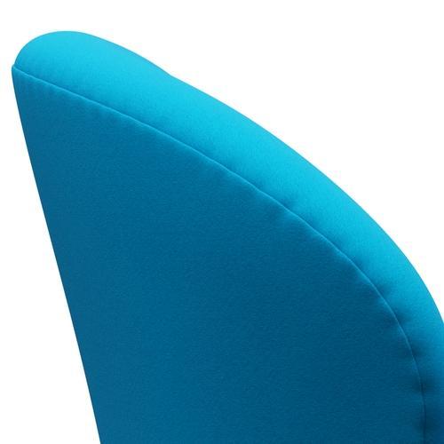 Fritz Hansen Swan Lounge Chair, Warm Graphite/Comfort Turquoise (67001)