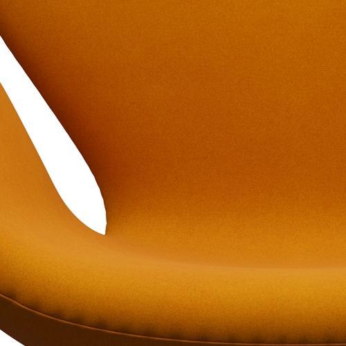 Fritz Hansen Swan Lounge Chair, Warm Graphite/Divina Mustard
