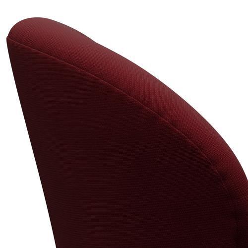Fritz Hansen Swan Lounge Chair, Warm Graphite/Fame Bordeaux (64058)