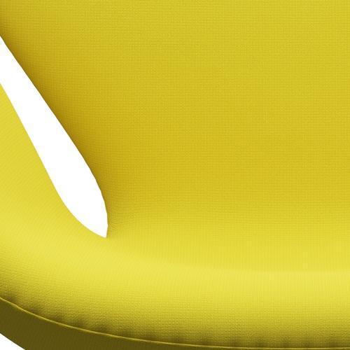 Fritz Hansen Swan Lounge Chair, Warm Graphite/Fame Yellow