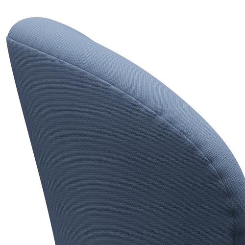 Fritz Hansen Swan Lounge Chair, Warm Graphite/Fame Grey Blue