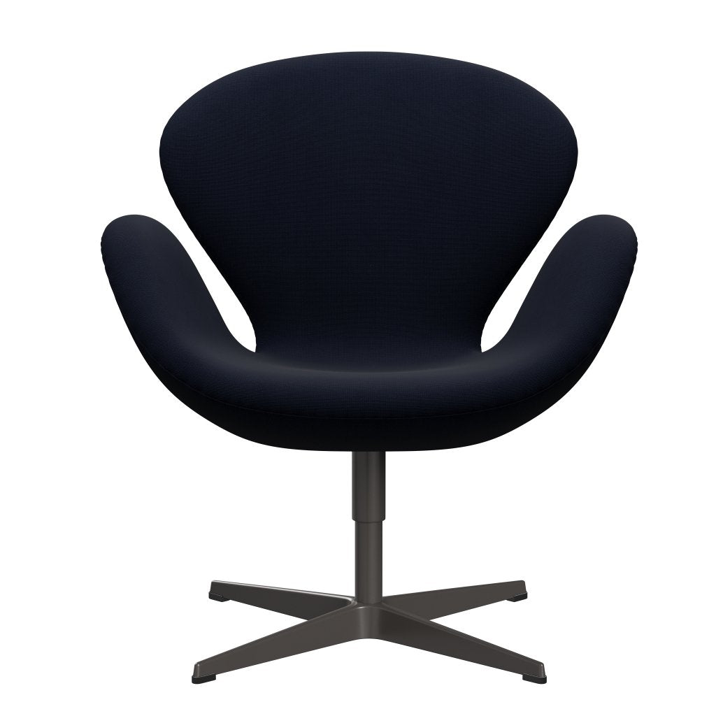 Fritz Hansen Swan Lounge Chair, Warm Graphite/Fame Navy (66061)