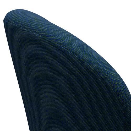 Fritz Hansen Swan Lounge Chair, Warm Graphite/Hallingdal Blue/Green