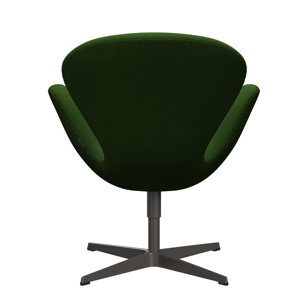 Fritz Hansen Swan Lounge Chair, Warm Graphite/Hallingdal Grass Green