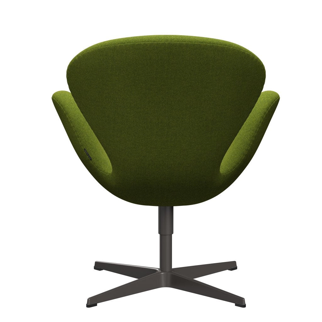 Fritz Hansen Swan Lounge Chair, Warm Graphite/Hallingdal Green