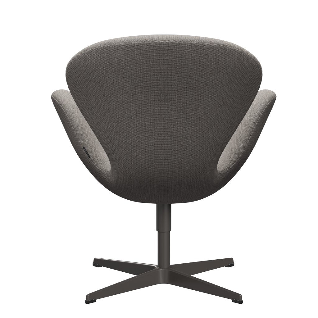 Fritz Hansen Swan Lounge Chair, Warm Graphite/Hallingdal Light Grey (113)