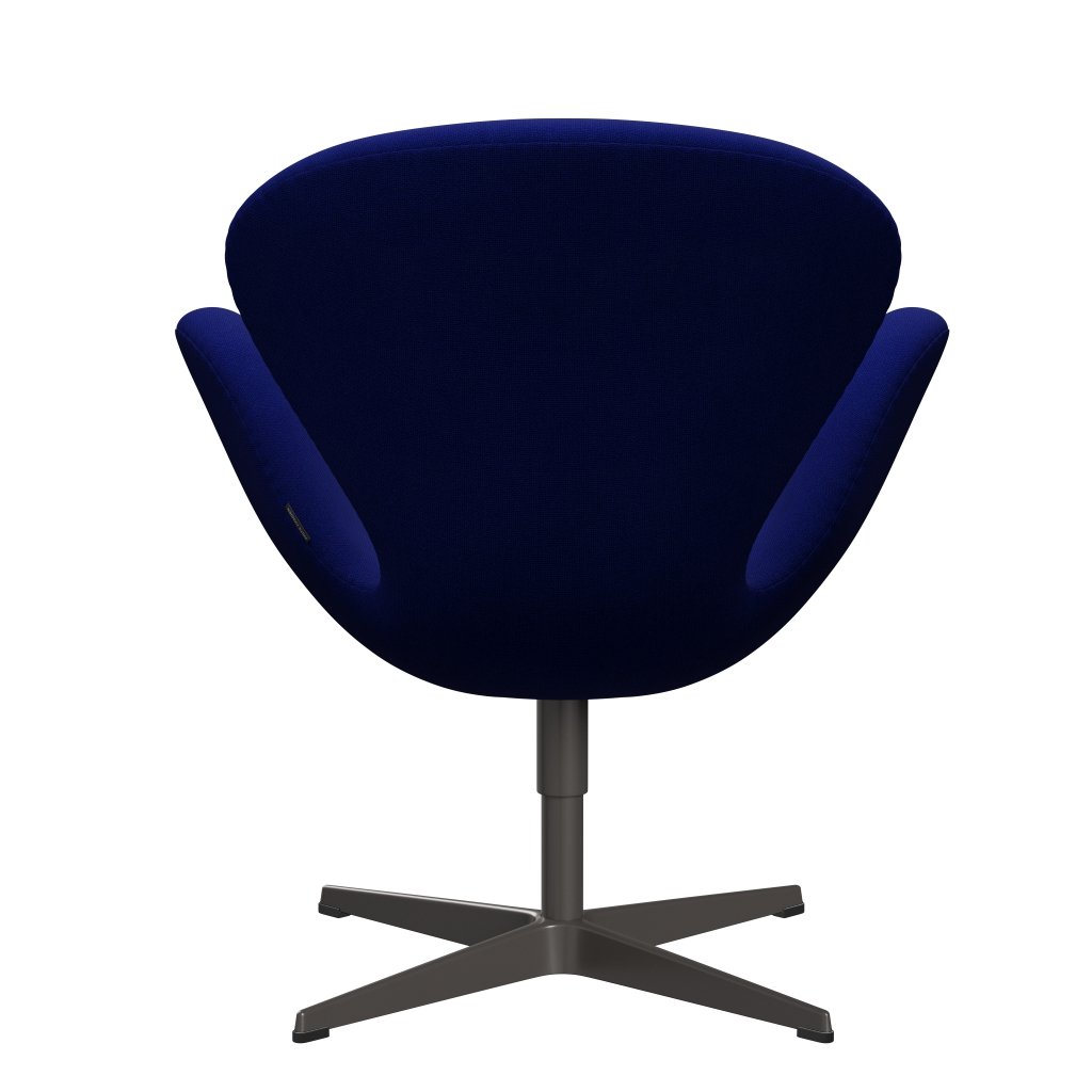 Fritz Hansen Swan Lounge Chair, Warm Graphite/Hallingdal Ultra Marine