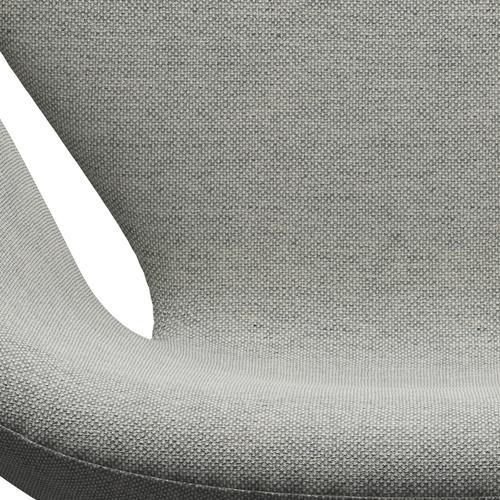 Fritz Hansen Swan Lounge Chair, Warm Graphite/Hallingdal White/Grey