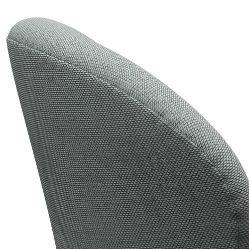 Fritz Hansen Swan Lounge Chair, Warm Graphite/Re Wool Pale Aqua