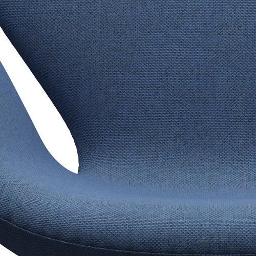 Fritz Hansen Swan Lounge Chair, Warm Graphite/Re Wool Blue/Natural