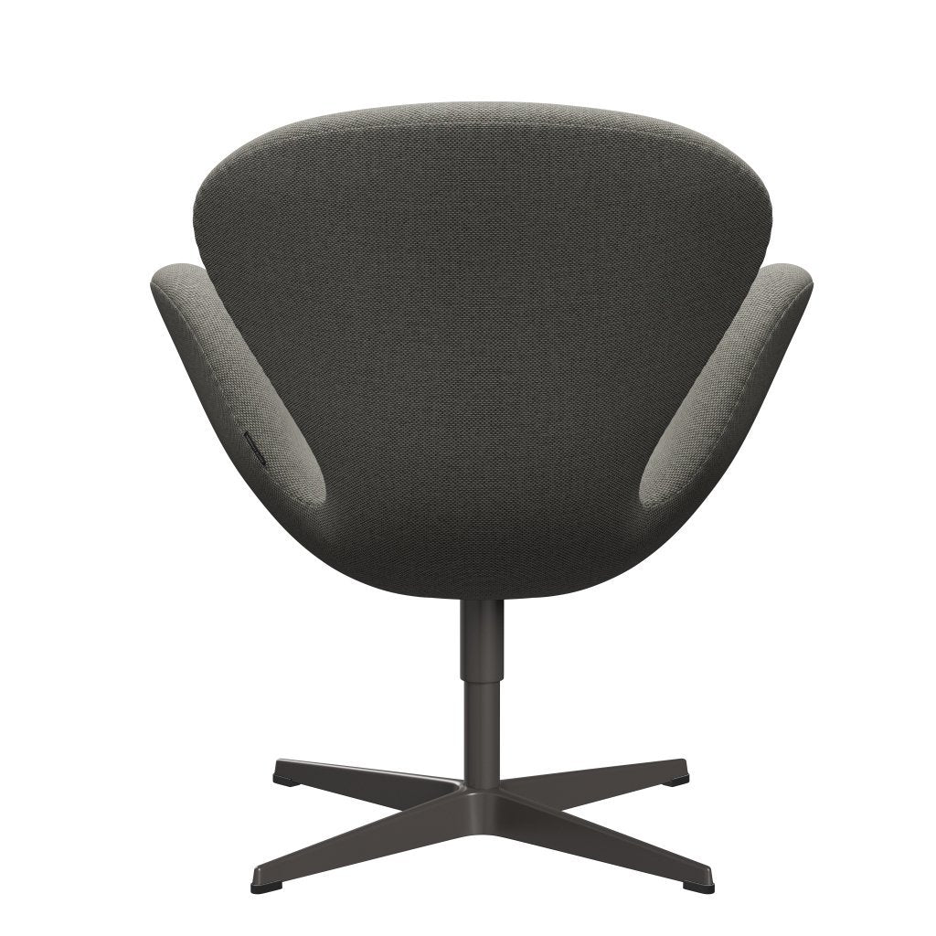 Fritz Hansen Swan Lounge Chair, Warm Graphite/Re Wool Grey White/Plain
