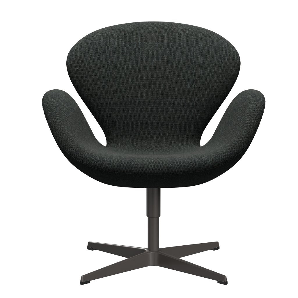 Fritz Hansen Swan Lounge Chair, Warm Graphite/Re Wool Black/Natural