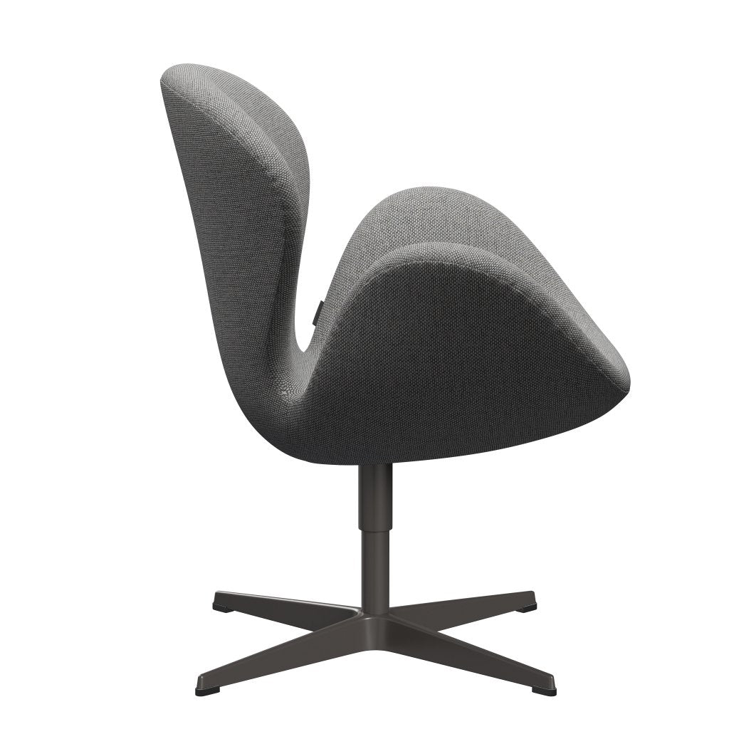 Fritz Hansen Swan Lounge Chair, Warm Graphite/Re Wool Wool White/Natural