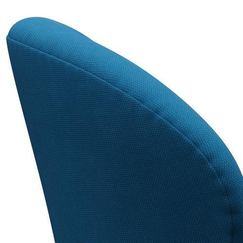Fritz Hansen Swan Lounge Chair, Warm Graphite/Steelcut Turquoise/Ocean