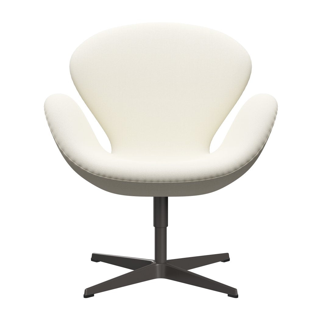 Fritz Hansen Swan Lounge Chair, Warm Graphite/Sunniva Crème