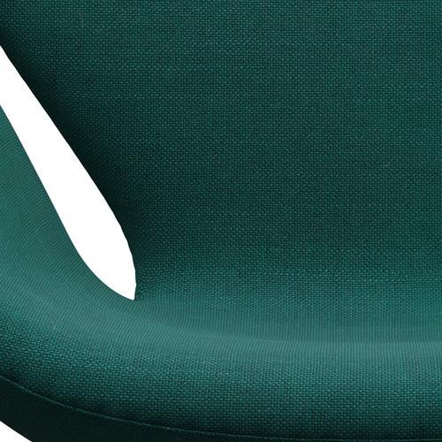Fritz Hansen Swan Lounge Chair, Warm Graphite/Sunniva Green