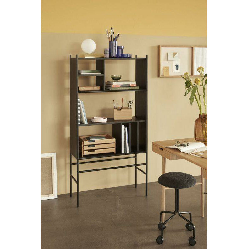 Hübsch Divide Shelf Unit, Black