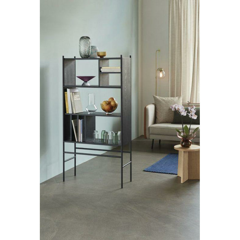 Hübsch Divide Shelf Unit, Black