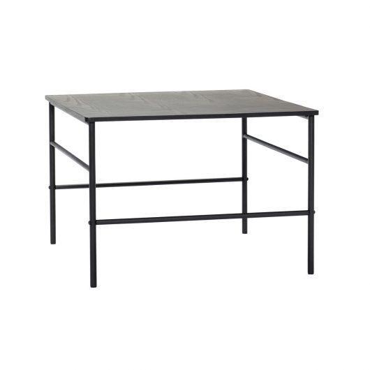 Hübsch Norm Table Wood/Iron Fsc Black