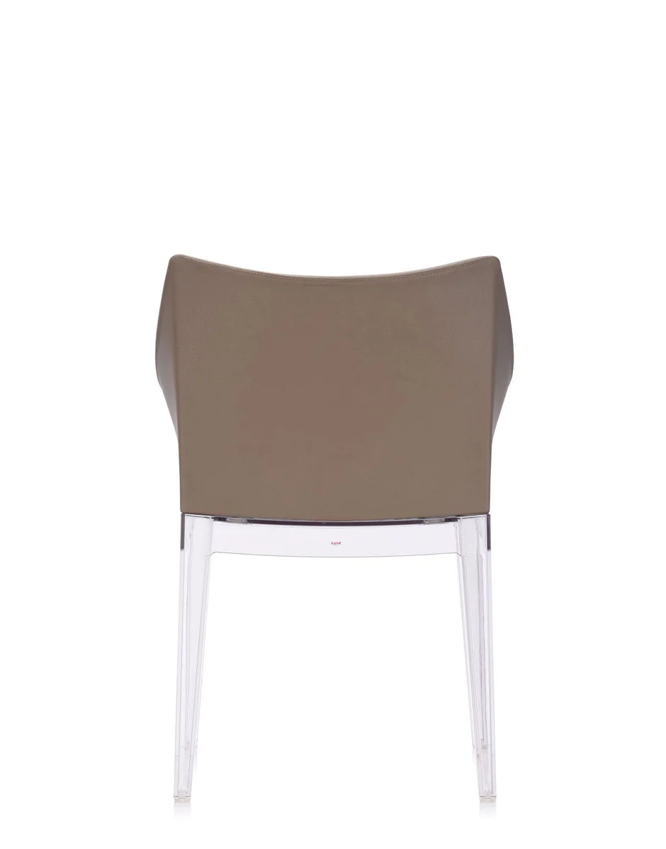 Kartell Madame Ecopelle Armchair, Crystal/Taupe