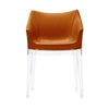 Kartell Madame Ecopelle Armchair, Crystal/Tobacco