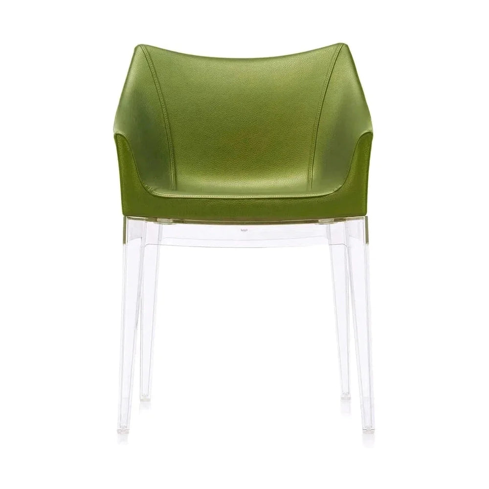 Kartell Madame Ecopelle Armchair, Crystal/Green