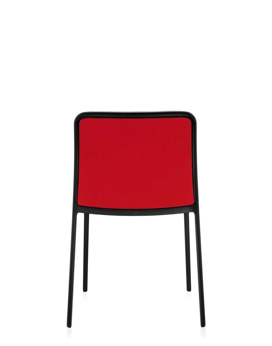 Kartell Audrey Soft Chair Black Red