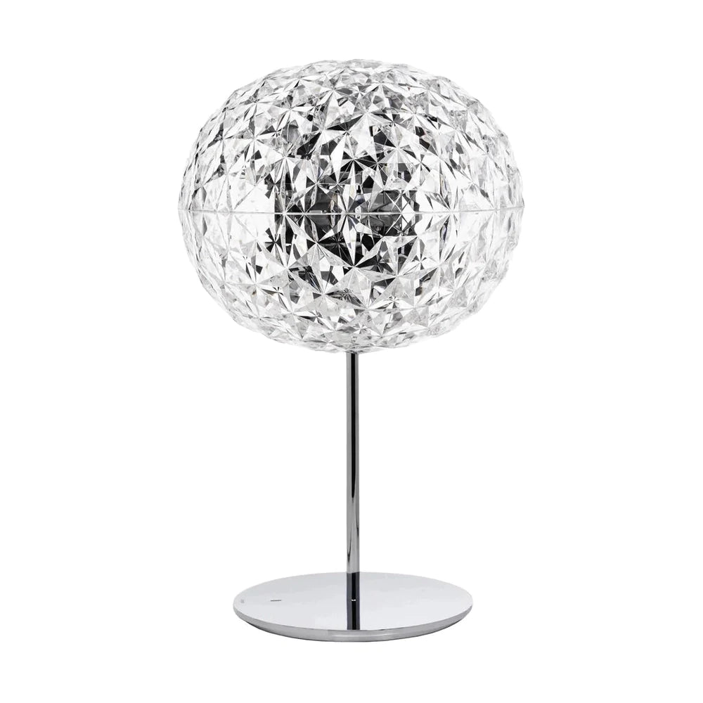 Kartell Planet Table Lamp With Base, Crystal