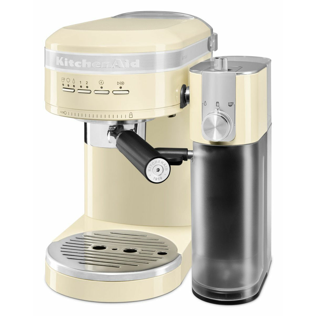 Artisan electric espresso machine, 1470W, Matte Black - KitchenAid