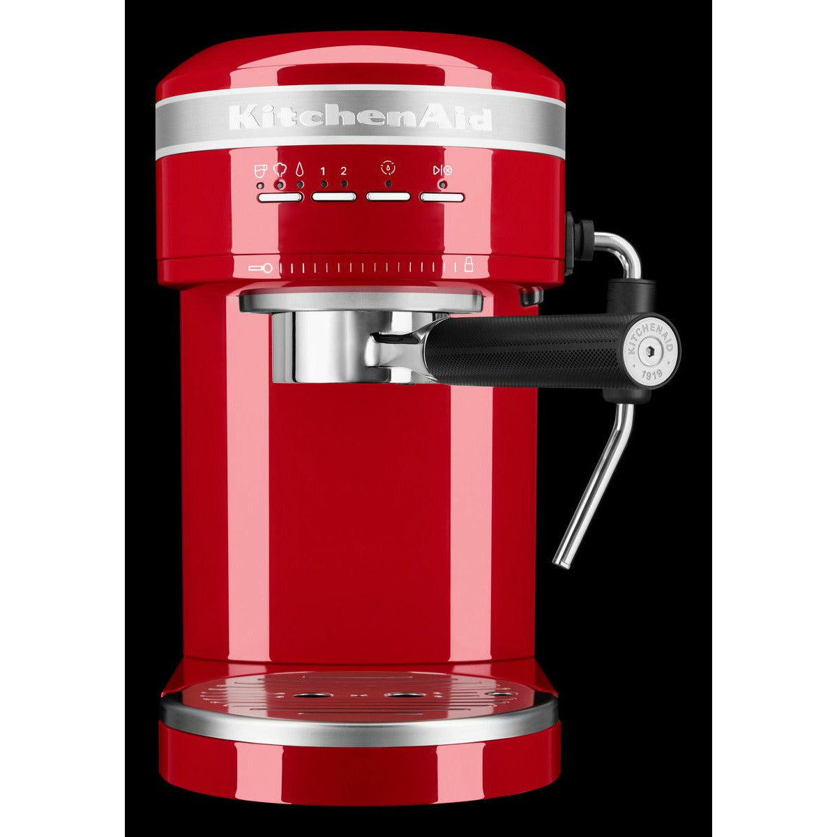 Semi-automatic coffee machine ARTISAN 5KES6503ECA, red metallic