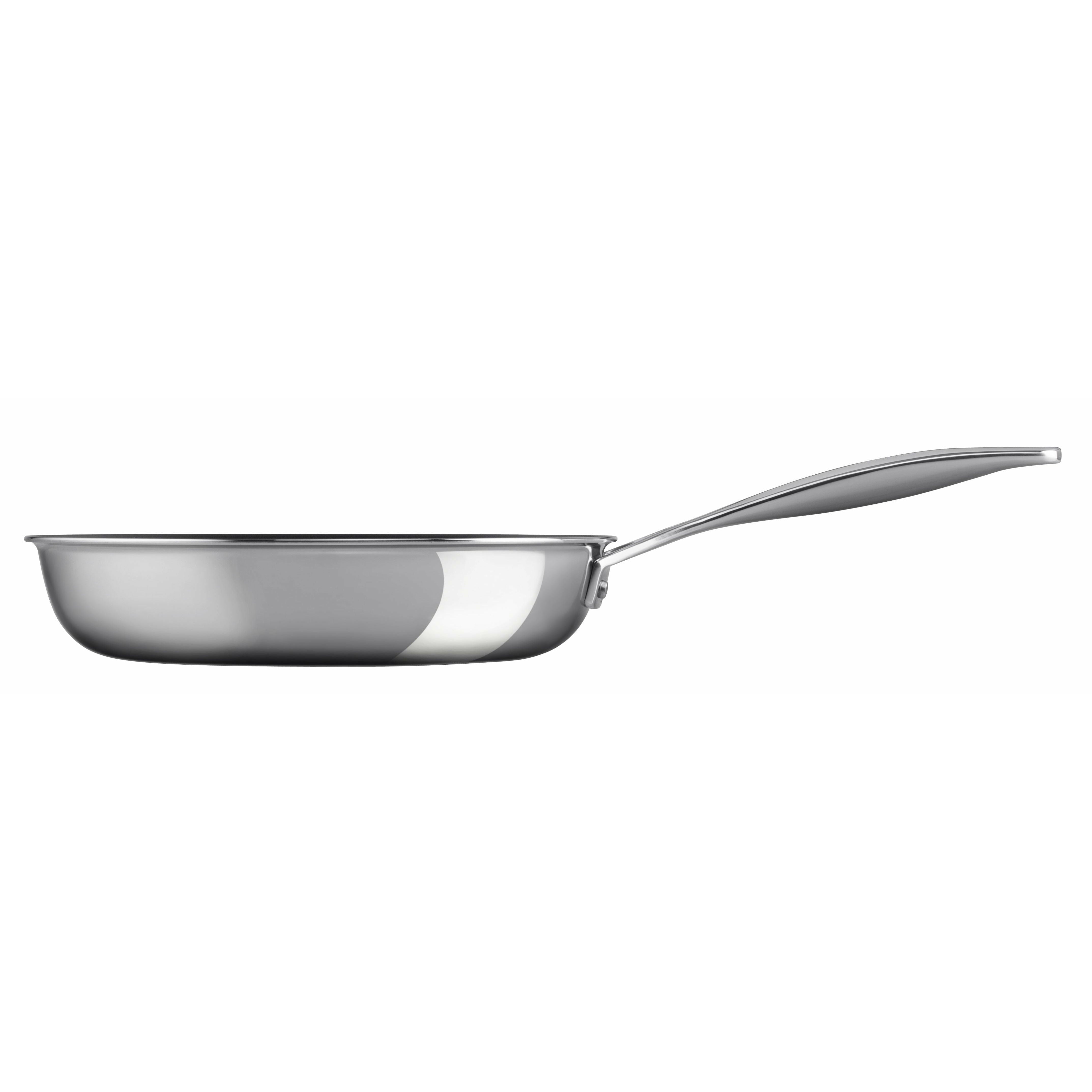 Le Creuset Signature Stainless Steel Uncoated Frying Pan, 24 Cm