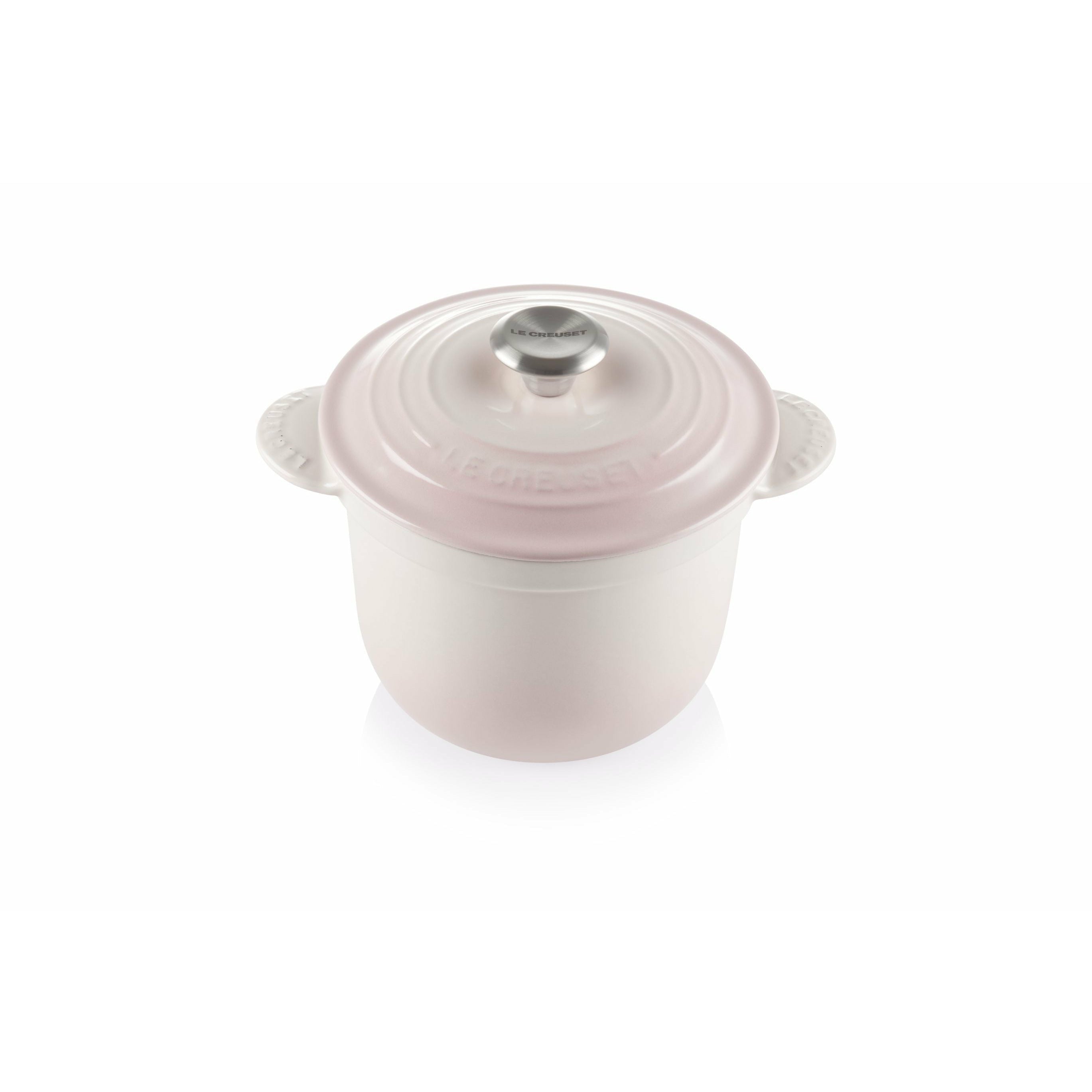 Le Creuset Cocotte Every With Poteriedeckel 18 Cm, Shell Pink