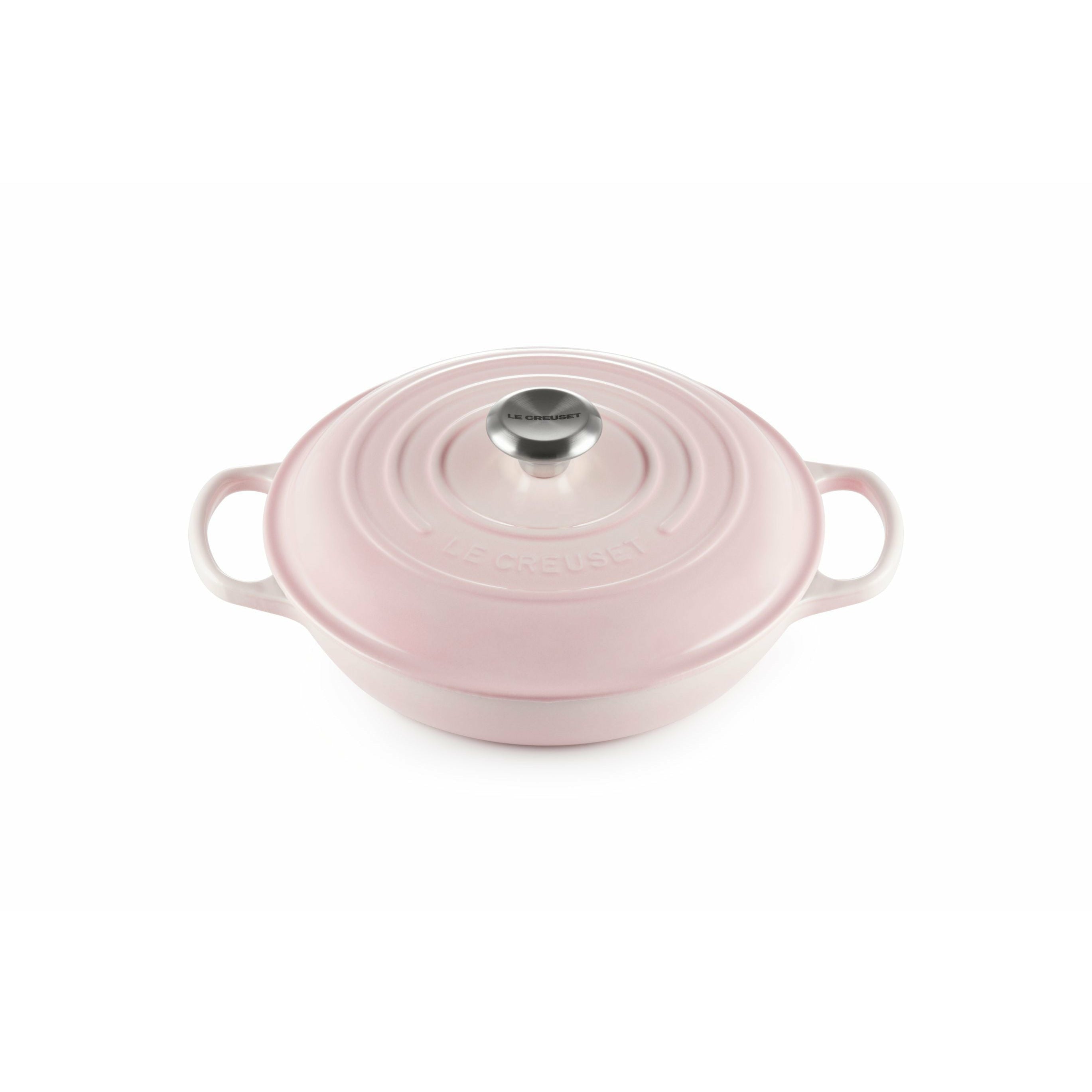 Le Creuset Signature Gourmet Professional Pot 26 Cm, Shell Pink